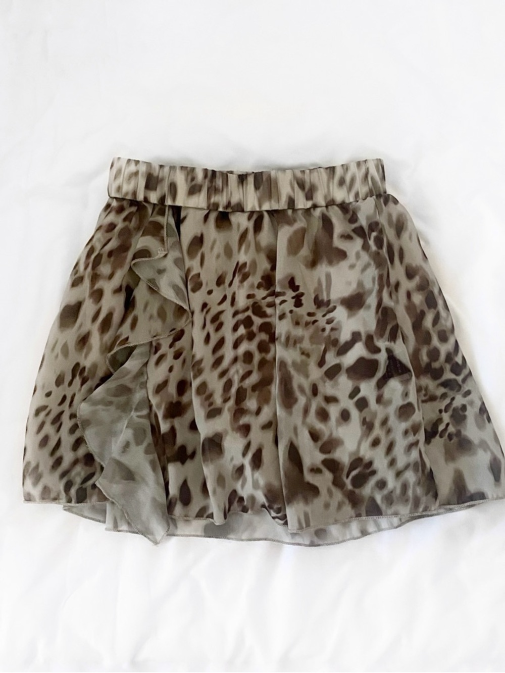 Cheetah Print Skirt